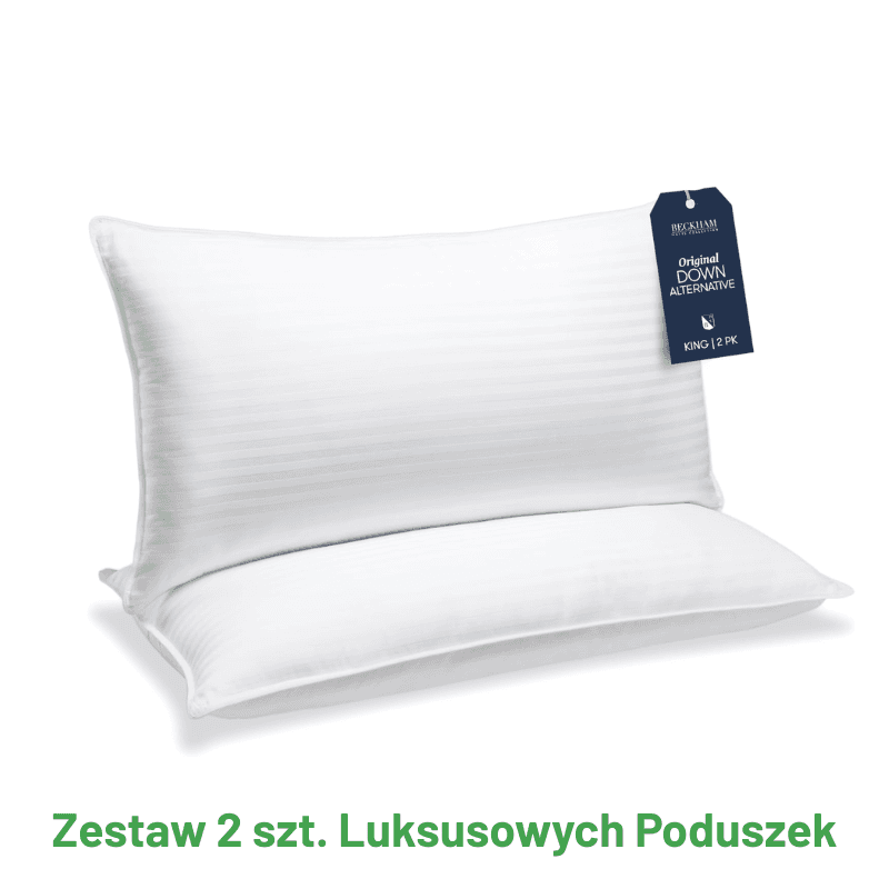 Beckham Hotel Collection - Hotelowe Poduszki Premium - 2 sztuki