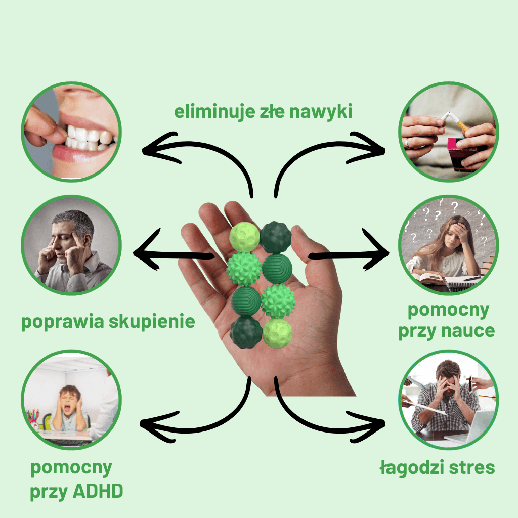 NeuroCalm - wyciszające kulki sensoryczne